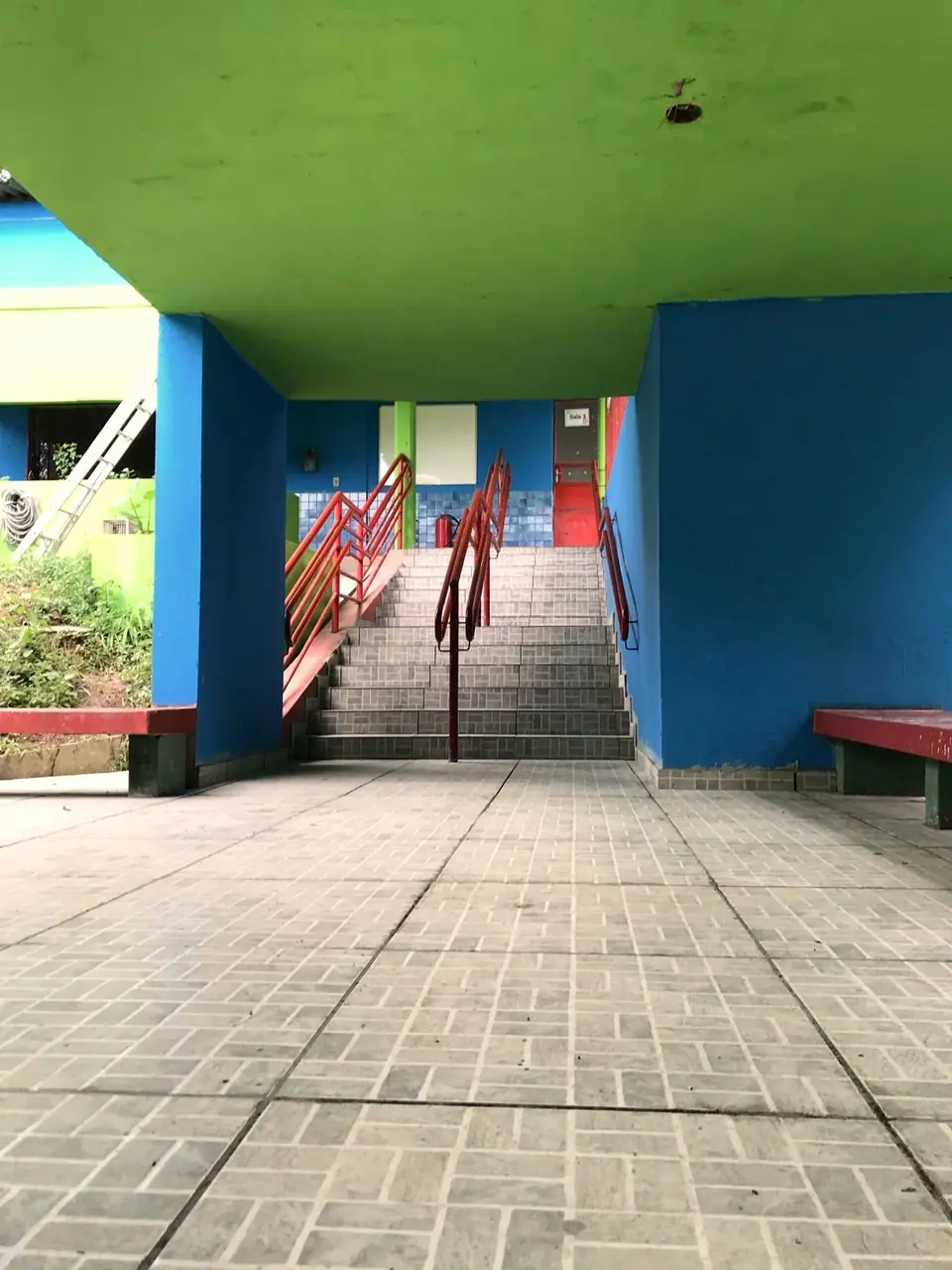Área de circulação requalificada