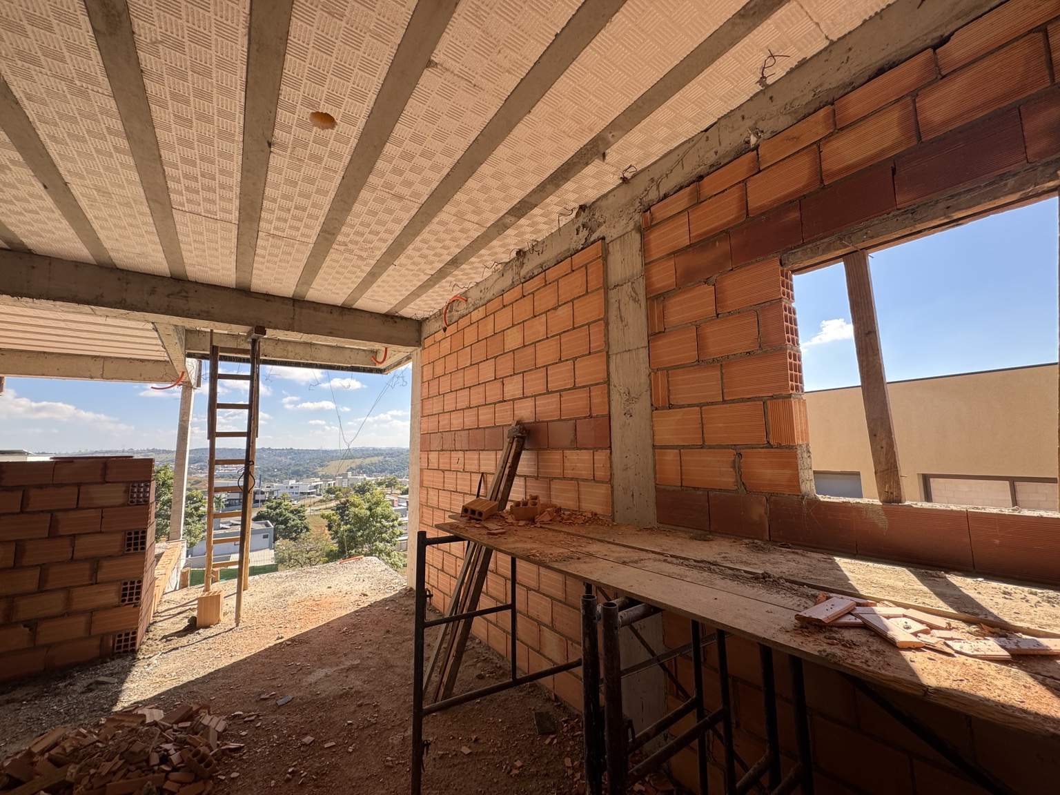 Evolução Da Obra • Preparação Para Acabamentos — Residência Alphaville, registro 5
